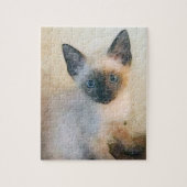 Niedlich Siamese Kitten Puzzle (Vertikal)