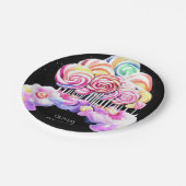 Niedlich Simple Candyland Birthday Pappteller (Schrägansicht)