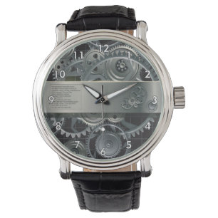 Niedlich simuliert alle Gänge und Metallwerkzeuge Armbanduhr