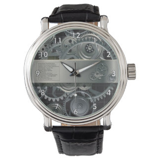 Niedlich simuliert alle Gänge und Metallwerkzeuge Armbanduhr