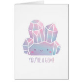 Niedlich sind Sie eine Edelstein-Anerkennung (Vorne)