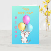 NIEDLICH SINGKÜCHE MIT BALONS KUNSTSTOM KARTE (Gelbe Blume)