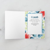 Niedlich Sister Funny Sprichwort Ethnischer Cartoo Karte (Innenseite)