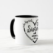 Niedlich Sisters Tasse (Vorderseite Links)