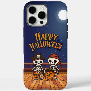 niedlich, Skelette und KürbisHalloween iPhone 16 Pro Max Hülle