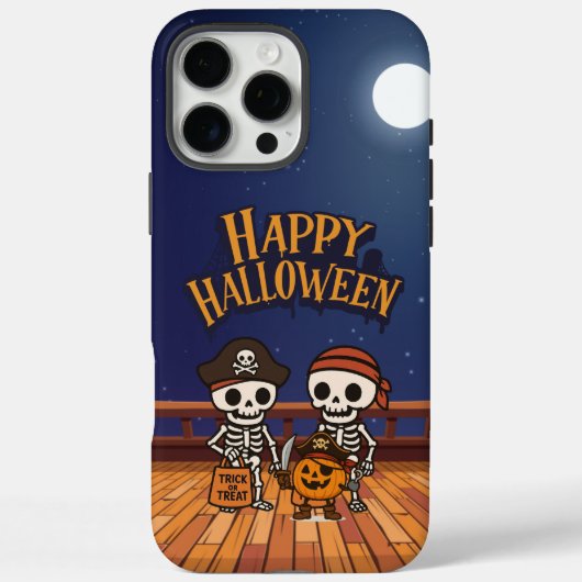 niedlich, Skelette und KürbisHalloween Case-Mate iPhone Hülle (Rückseite)