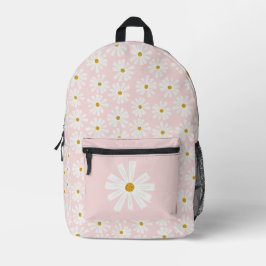 Niedlich Sketch Daisy Muster Bedruckter Rucksack