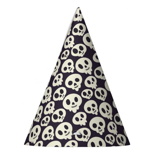 Niedlich Skull Print Halloween Chat Partyhütchen (Links)