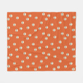 Niedlich Skulls Fleece Blanket (Vorderseite (Horizontal))