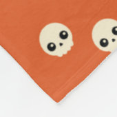 Niedlich Skulls Fleece Blanket (Ecke)