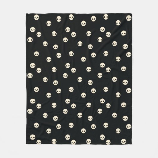 Niedlich Skulls Fleece Blanket (Vorderseite)