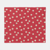 Niedlich Skulls Fleece Blanket (Vorderseite (Horizontal))