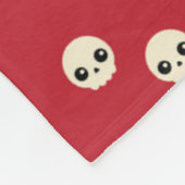 Niedlich Skulls Fleece Blanket (Ecke)