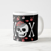 Niedlich Skulptur Valloween Valentine XOXO Jumbo-Tasse (Vorderseite Rechts)
