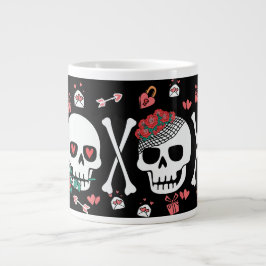 Niedlich Skulptur Valloween Valentine XOXO Jumbo-Tasse