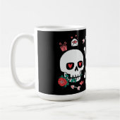 Niedlich Skulptur Valloween Valentine XOXO Kaffeetasse (Links)