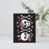 Niedlich Skulptur Valloween Valentine XOXO Postkarte (Stehend Vorderseite)