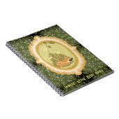 Niedlich Sleeping Fox Moody Notizblock (Rechte Seite)