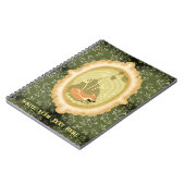 Niedlich Sleeping Fox Moody Notizblock (Linke Seite)