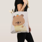 Niedlich Sleepy Capybara Tasche (Von Nahem)