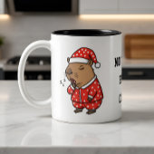 Niedlich Sleepy Capybara Tasse | Gemütlicher und e