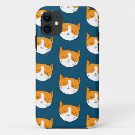Niedlich Sleepy Cat Iphone Case