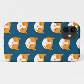 Niedlich Sleepy Cat Iphone Case (Rückseite (Horizontal))