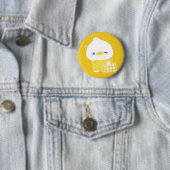 Niedlich Sleepy Duck Button (Beispiel)