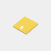 Niedlich Sleepy Duck Post-it Klebezettel (angewinkelt)