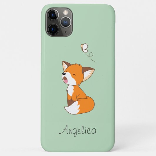 Niedlich Sleepy Little Fox Case-Mate iPhone Hülle (Rückseite)