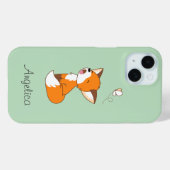Niedlich Sleepy Little Fox Case-Mate iPhone Hülle (Rückseite (Horizontal))
