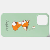 Niedlich Sleepy Little Fox Case-Mate iPhone Hülle (Rückseite (Horizontal))