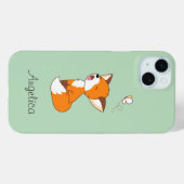 Niedlich Sleepy Little Fox Case-Mate iPhone Hülle (Rückseite (Horizontal))