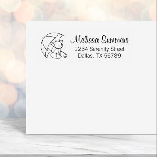 Niedlich Sleepy Little Fox unter der Adresse Permastempel