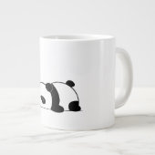 Niedlich Sleepy Panda Design Jumbo-Tasse (Vorderseite Rechts)