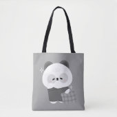 Niedlich Sleepy Panda Tasche (Vorderseite)