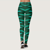 NIEDLICH SLIMMING ~ Spikey Green ~ Leggings (Rückseite)