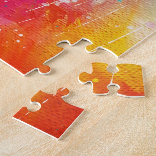 Niedlich Sloth Abstrakt Puzzle (Seite)