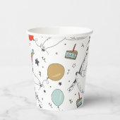 Niedlich Sloth Birthday Pappbecher (Links)