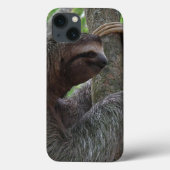 Niedlich Sloth Case-Mate iPhone Hülle (Rückseite)