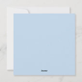 Niedlich Sloth Feiertagskarte (Rückseite)