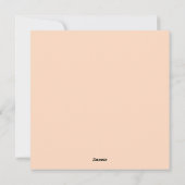 Niedlich Sloth Feiertagskarte (Rückseite)