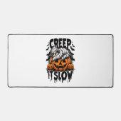 Niedlich Sloth Happy Halloween Schreibtischunterlage (Vorderseite)