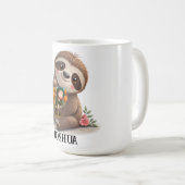 Niedlich Sloth Kaffeetasse (VorderseiteRechts)
