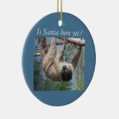 Niedlich Sloth Keramik Ornament (Rechts)