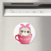 Niedlich Sloth Magnet (In Situ (Geschirrspüler))