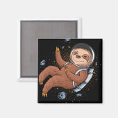 Niedlich Sloth Magnet (Vorderseite/Rückseite)