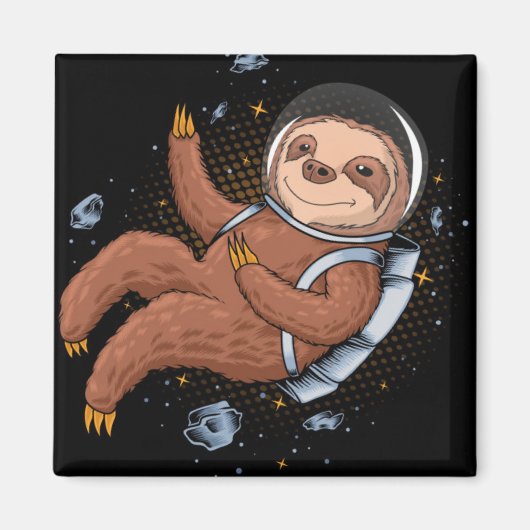 Niedlich Sloth Magnet (Vorne)