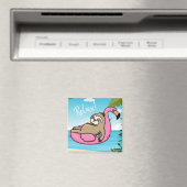 Niedlich Sloth Magnet (In Situ (Geschirrspüler))