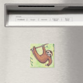 Niedlich Sloth Magnet (In Situ (Geschirrspüler))